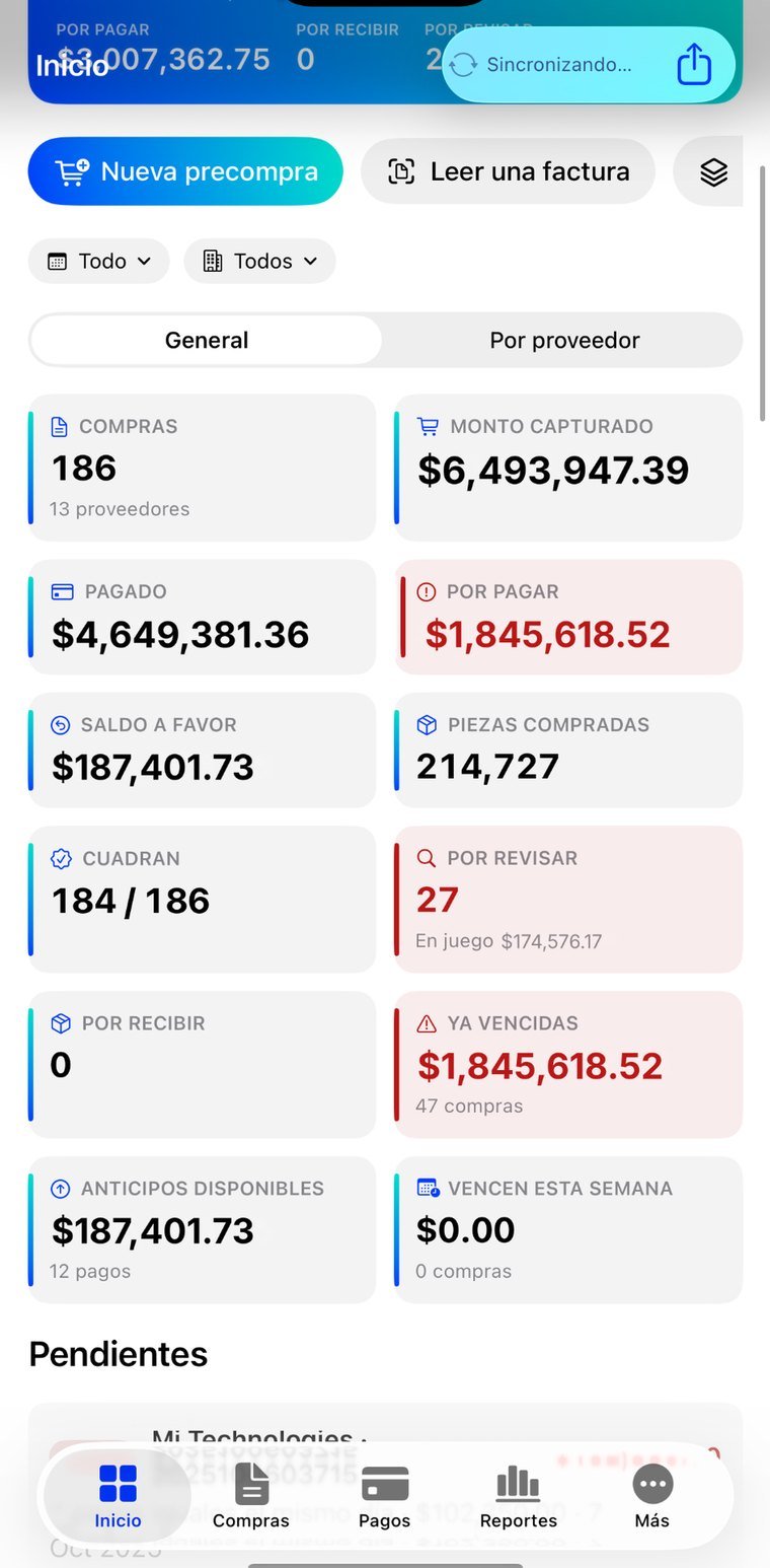 El panel de lo que no cuadra, ordenado por dinero en riesgo